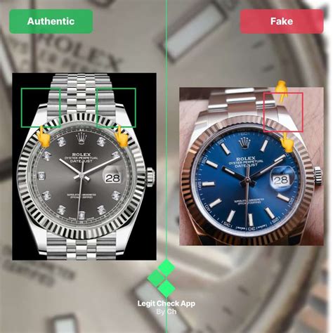 rolex datejust real or fake.